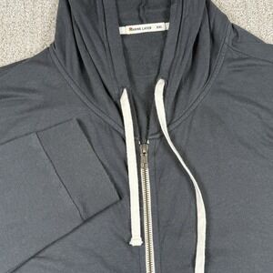 Marine Layer Men's 2XL Afternoon Hoodie Gray Full Zip Jacket